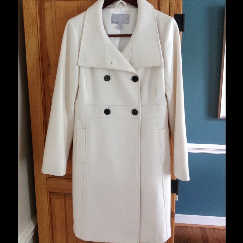 Old Navy Winter White Coat